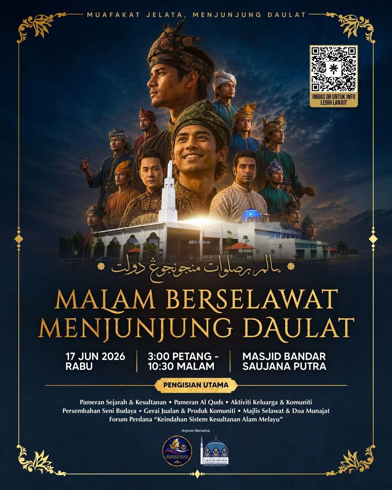 Malam Berselawat Menjunjung Daulat