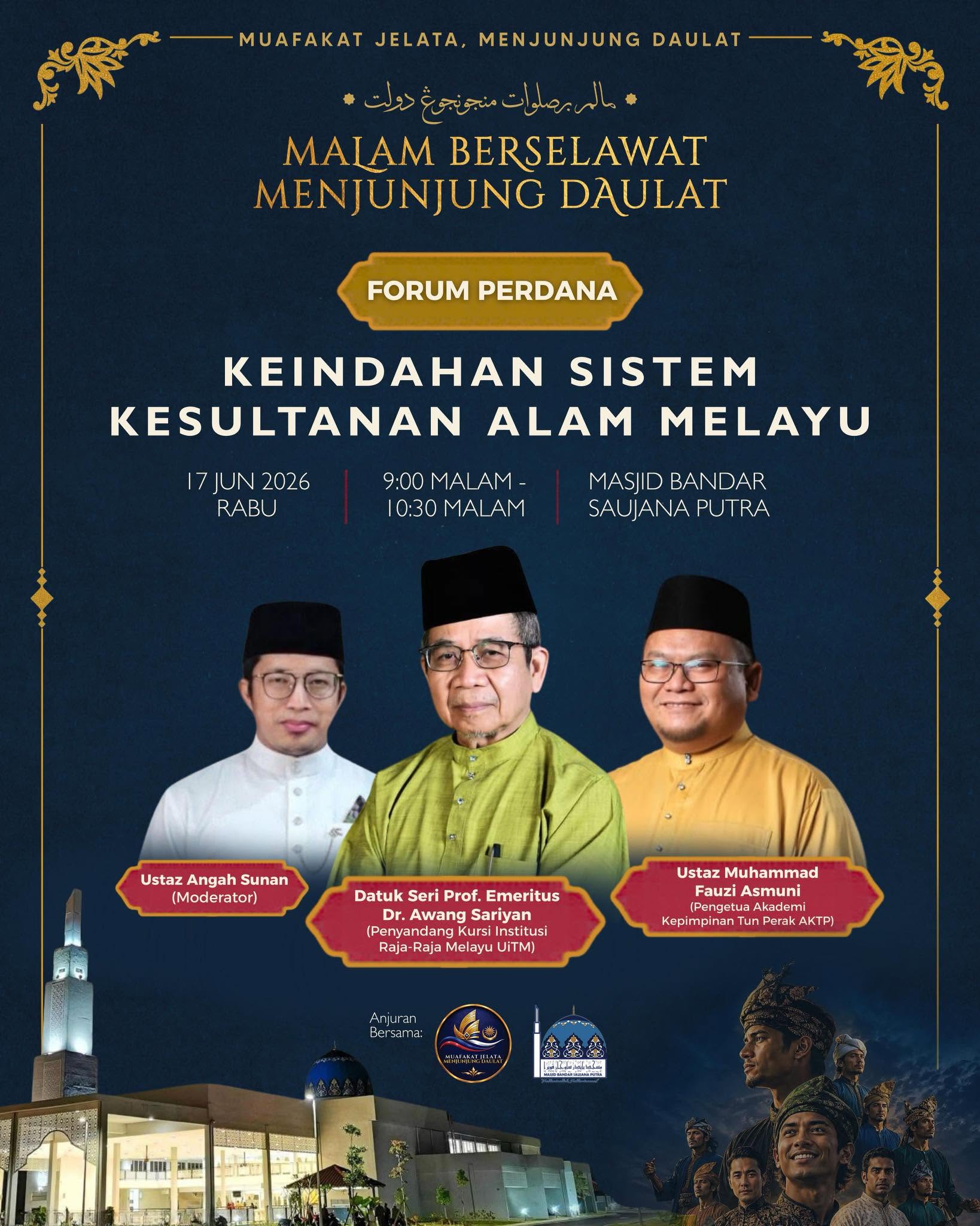 Malam Berselawat Menjunjung Daulat